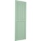 Ekena Millwork True Fit PVC Farmhouse/Flat Panel Combination Fixed Mount Shutters, Seaglass, 12W x 35H, PR TFP101FC12X035SG - alternate 9